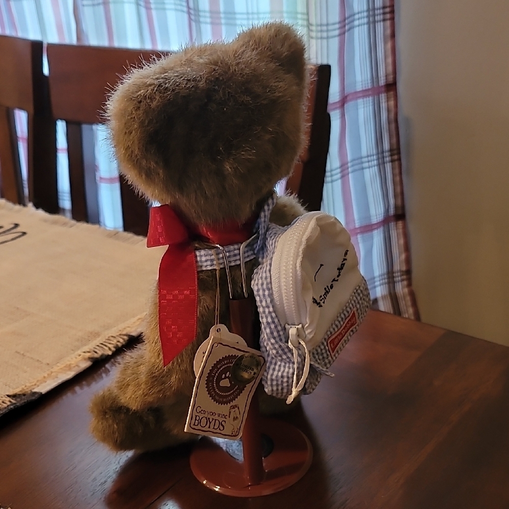 Little Debbie BOYDS bear collectible with stand. - Picture 2 of 5